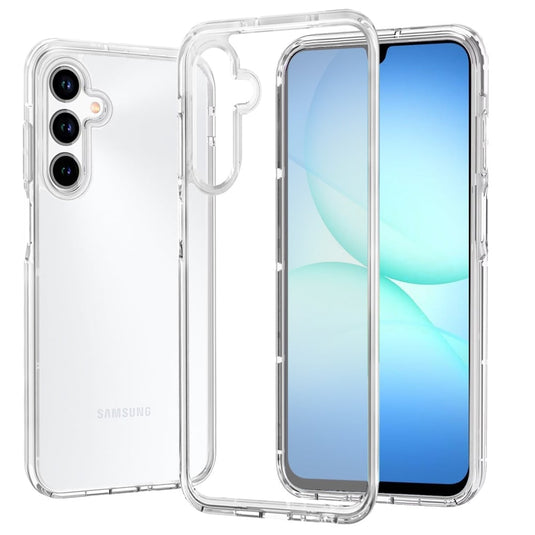 For Samsung A17 5G Sturdy Ultra Thick 3mm Transparent Hybrid Case Cover - Clear