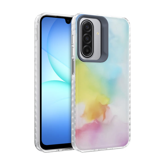 CLICK Cosmic Series Galaxy A17 / A16 / A26 Case - Rainbow Swirl
