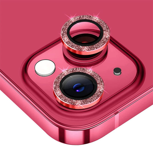ZZEN Glitter Eagle Lens Protector for iPhone 13 /13 Mini - Red iPhone 13 / iPhone 13 Mini - Red