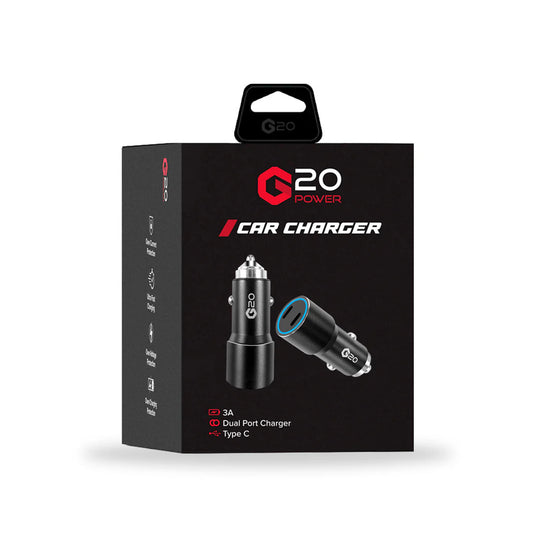G POWER [CAR CHARGER] (60W BLACK) - (LANE B14 ITEM 1)