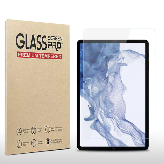 For Samsung Galaxy Tab S9 Plus Tablet HQ AB Glue Tempered Glass .33mm Thick