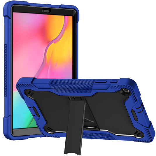 For Samsung A9 Plus 11 inch Tough Tablet Strong Kickstand Hybrid Case Cover - Dark Blue