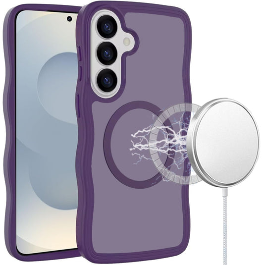 For Samsung s26 Grip Hand Magnetic Ring HQ Hybrid - Dark Purple