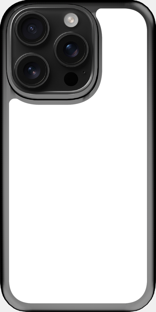 CCK Ready-to-Customize Case for iPhone 15 Pro - Smoke Frost
