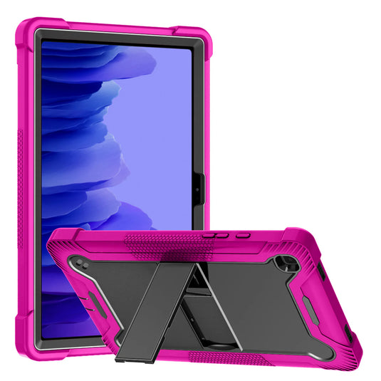 For Apple iPad Air 11inch 2024 Tough Tablet Strong Kickstand Hybrid Case Cover - Hot Pink
