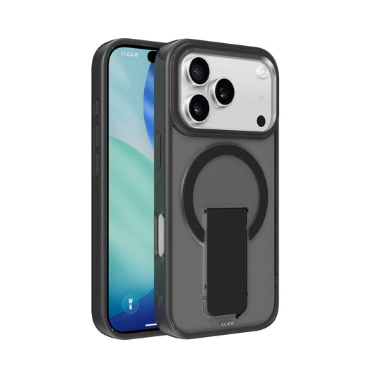 CLICK Latch Series iPhone 17 Pro Case - Black