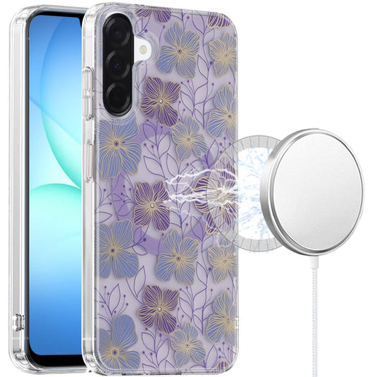 For Samsung A17 5G Double layers IMD case with magsafe - X