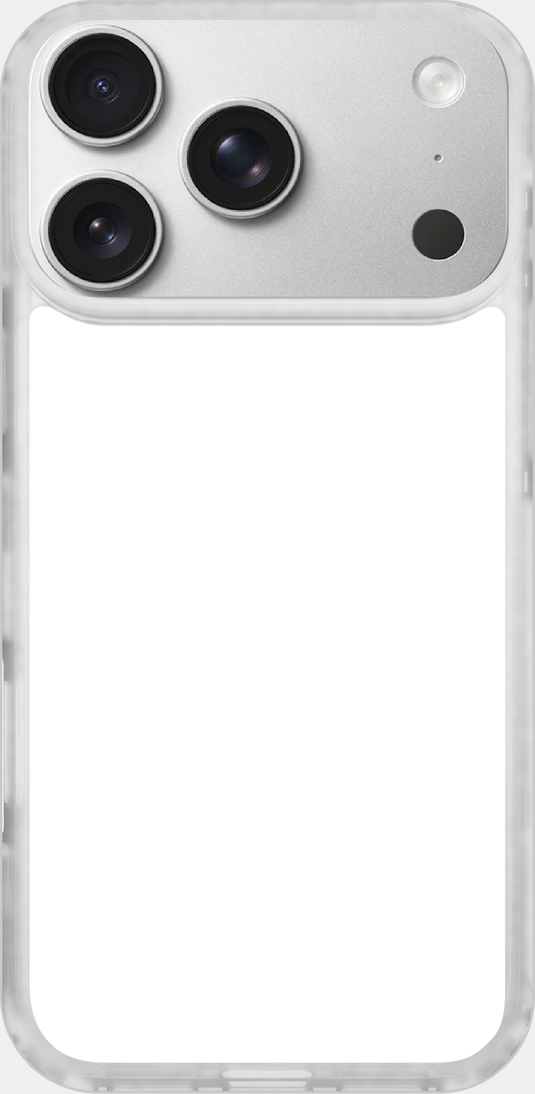 CCK Ready-to-Customize Case for iPhone 17 Pro Max - Clear Frost