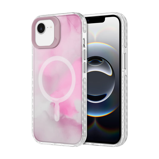 CLICK Cosmic MagSafe Series iPhone 17e/16e/15/14/13 Case - Pink