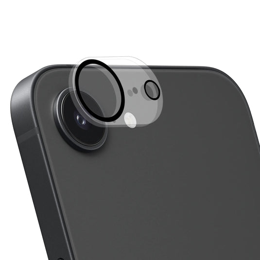 For iPhone 17E / 16E / SE4 Camera Lens Black Edge Tempered(2.5D)