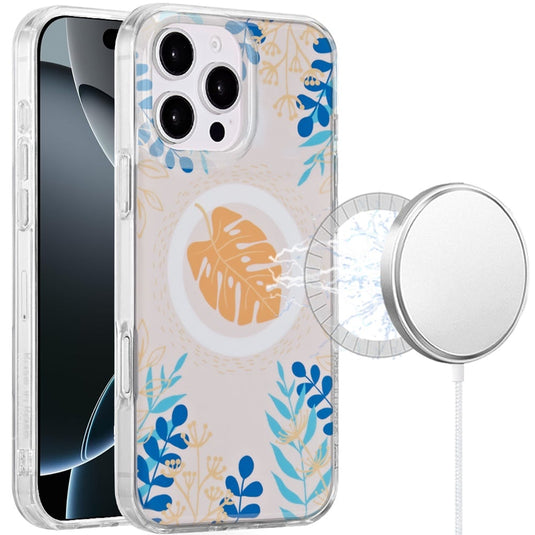 For iPhone 16 Pro Max 6.9 Double Layer Design IMD TPU Case - U