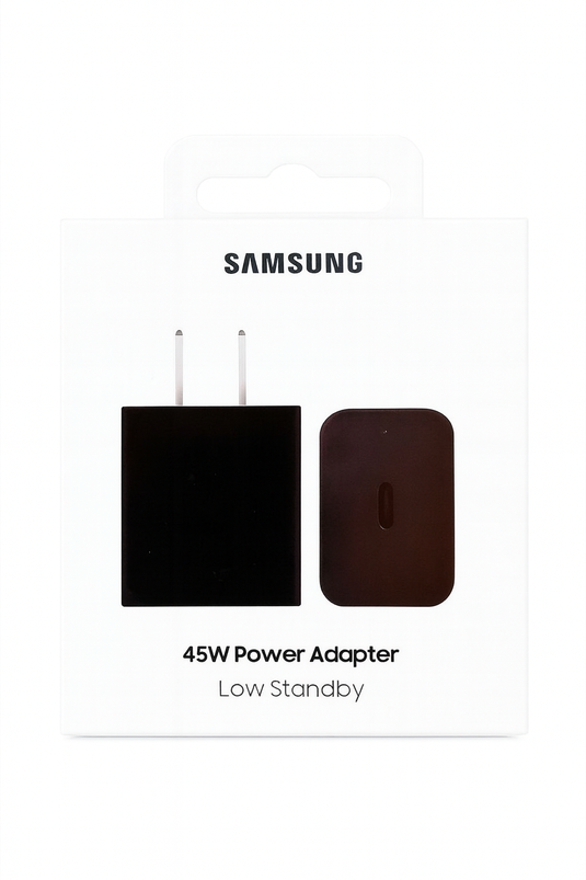 SAMSUNG 45W Wall Charger Power Adapter, Cable Not Included, Super Fast Charging for Galaxy Phones, Tablets and USB Type C Devices, Low Standby Power Consumption, EP-T4511NBEGUS, Black (C1 SAMSUNG#1)