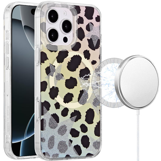 For iPhone 16 Pro Max 6.9 Double Layer Design IMD TPU Case - J